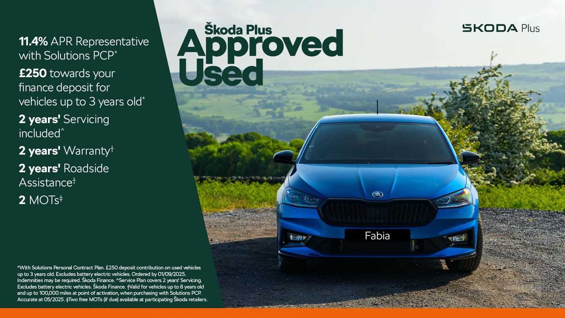 SKODA Fabia 1.0 TSI Colour Edition Hatchback 5dr Petrol Manual Euro 6 (s/s) (95 ps)